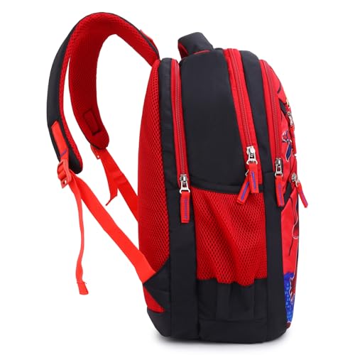 Image of Unisex Spidermanbackpack School Daypack Trendy Durable Bag for Study & Travel