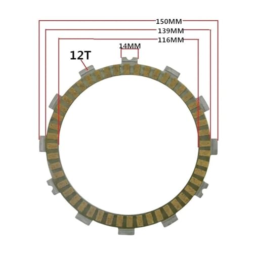 Kit disques d'embrayage KDX250 pour vos sorties enduro en forêt - 3