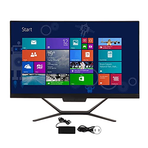 All in One Desktop Computer US Plug 4G DDR4 1920x1080 Touch Control 4 Core CPU All in One PC for Sch