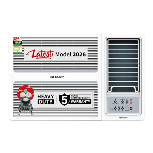 Sharp 1.41 Ton 3 Star Fixed Speed Window AC (AF‑WA18F3X‑SCN)