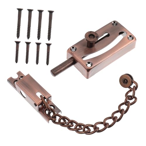 Cerrojo de puerta antirrobo robusto con diseño resistente de alta dureza marca Ipetboom 2