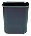 Rubbermaid FG254300BLA Waste Basket Waste Basket 28 qt. 14.5"W x 10.5"D x 15-5/1