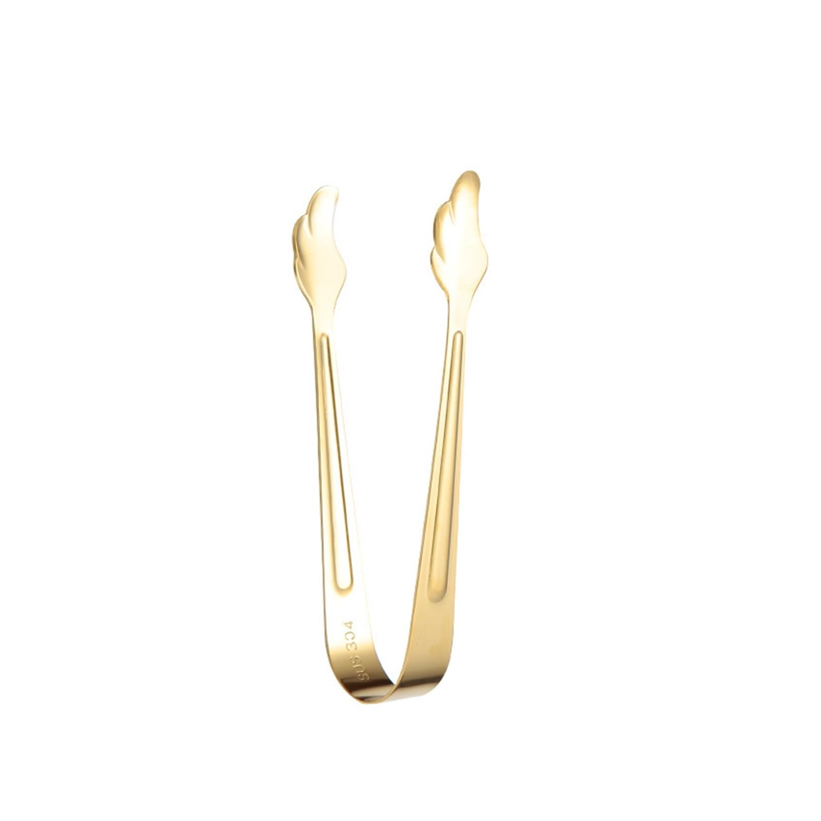 Herramienta para servir comida de acero inoxidable con exclusivo acabado satinado gold