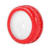 Höhe: 25,5 mm Comet Schraubdeckel für DIN 96 Weithalskanister mit Kabel und Schlauchdurchführung