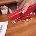 Swingline Plier Stapler, Handheld Heavy Duty All Metal Stapler, 25 Sheet Capacity, Jam Free, Vintage Rio Red (S7010159)