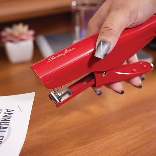 Pince agrafeuse vintage Swingline S701059 coloris Rouge Rio