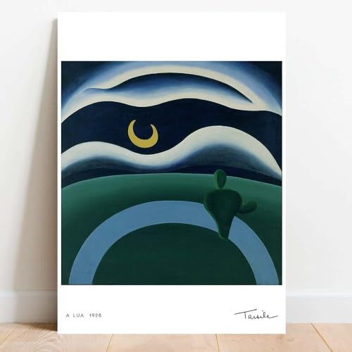 ART PRINT TARSILA DO AMARAL A LUA A4 TECA PAPELARIA