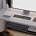 TEHAUX Keyboard Drawer Under Desk Sliding Keyboard Tray Under Desk Mount Office Organizing