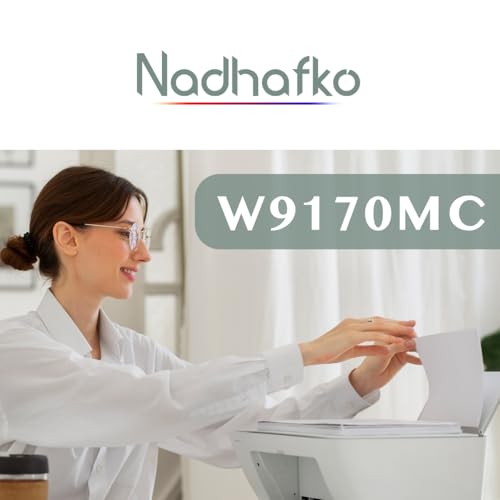 Toner noir W9170MC pour imprimantes HP MFP E87740dn E87750DN et E87760DN