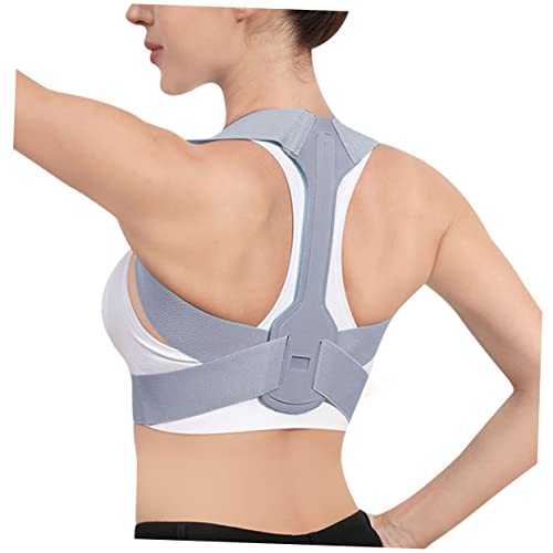 IWOWHERO Djustable Shoulder Belt Hunchback Spine Posture Improvement for Ladies Men Adults