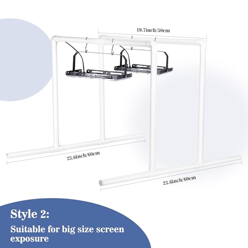Caydo 2PCS 50W LED UV Screen Printing Light Exposure Unit with Light Stands, Cable Ties, Exposure Unit for Screen Printing and Cyanotypes by Caydo - Image 4