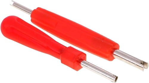 Miniatura 7 de VT06+VT04 Herramienta de reparación de neumáticos de válvula de extracción de núcleo estándar y de gran diámetro de 2 vías