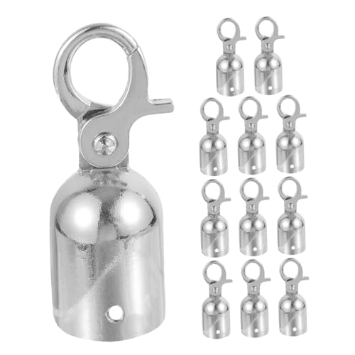 Embouts de corde avec fermoirs mousquetons pour fixer une rambarde de terrasse