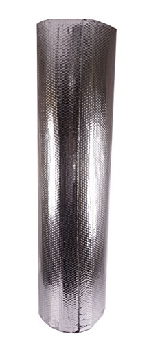 Solar Bay 37.5Silver MP - Rollo de papel de aluminio con aislamiento de burbujas para suelo, pared, caravana, cobertizo de techo, 37,5 m2, color plateado