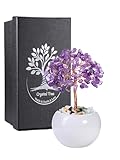 ★Cet arbre en pierre est fait à la main par une pierre polie tambourinée avec du fil de cuivre. Les branches et les feuilles de l'arbre peuvent être coupées selon votre esthétique. Il fonctionne merveilleusement comme sculpture pour n'importe quelle décoration de pièce ou un beau cadeau pour votre famille et vos amis. Cadeau fantastique pour Noël et la Saint-Valentin
