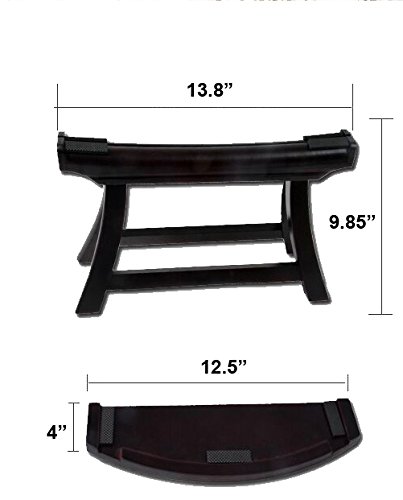 OrientalMusicSanctuary Zen-Style Tatami-Seating Guzheng Stand for 21-String Full Sized Guzheng - Image 3