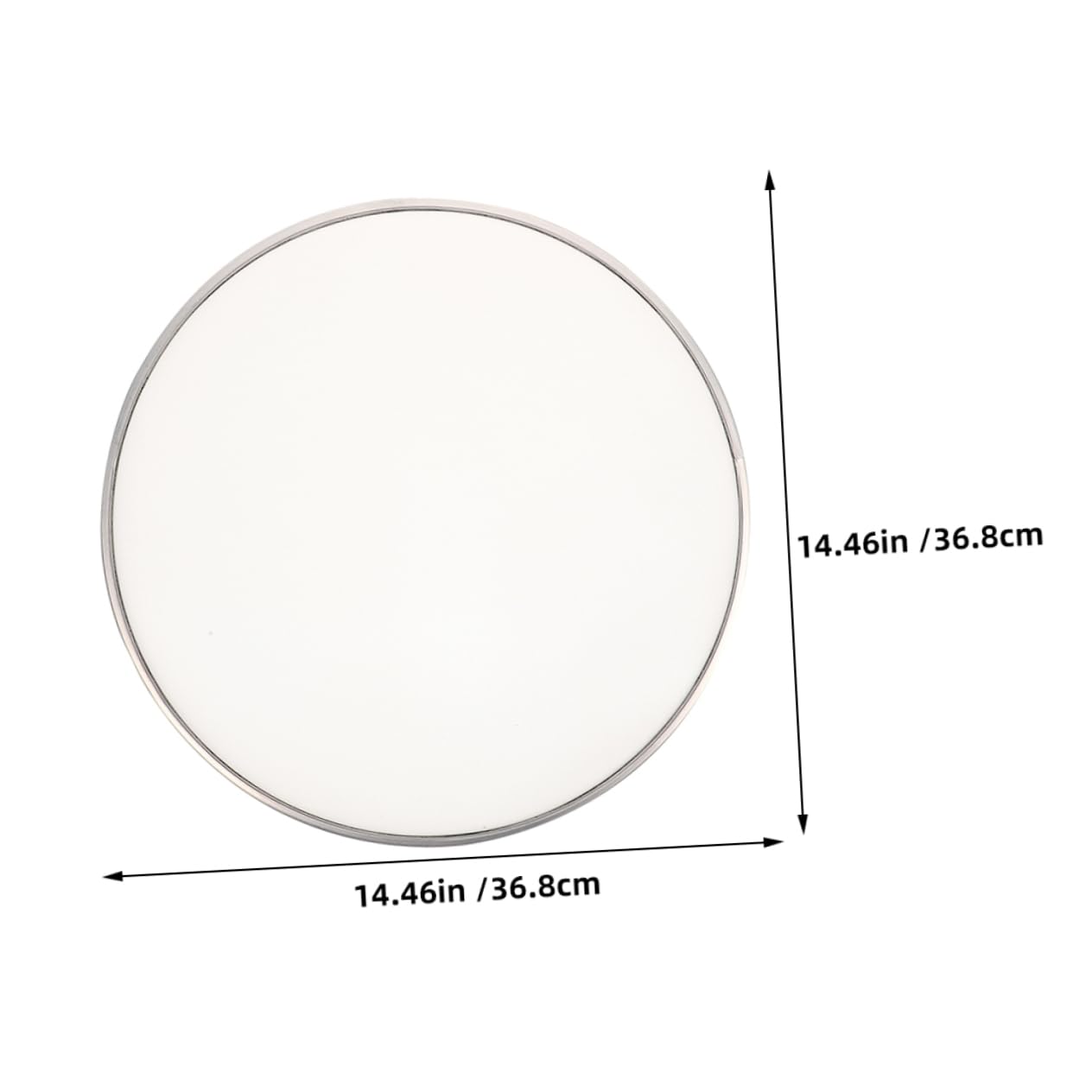 CIMAXIC Jazz Drum Skin Drum Head Cover Mesh Drum Head Skin Replacement Aluminum Mesh Material