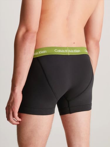 Image of Calvin Klein CK-001 Men's Trunks Underwear Low Rise Trunks 3 Pack Set
