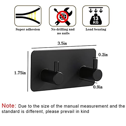Axbus Wall Mounted Key Holder,2 Key Hooks For Wall Decorative,Adhesive Key Organizer Key Hanger For Entryway thumb #1