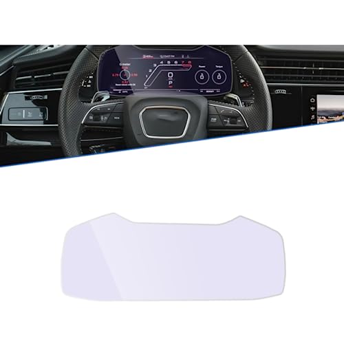 Film ultra-mince en verre trempé pour instrument navigation Audi Q7 Q8 2019-2022