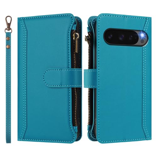 Housse Google Pixel 5 fermeture éclair protection intégrale cuir