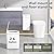 kaylowe Automatic Bathroom Trash Can 2.6 Gallon Touchless Garbage Cans with Lid 2 Pack Small Slim Motion Sensor Smart Commercial Trash Bin for Bedroom, Bathroom, Office, Living Room, White