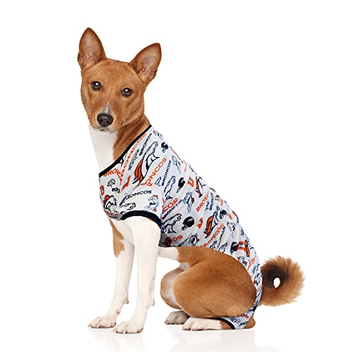 Littlearth NFL Denver Broncos Pet Pjs, Team Color, Medium by Littlearth - Used condition - US$17.32