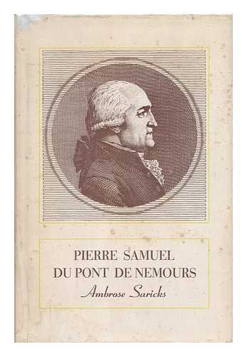 Pierre Samuel Du Pont de Nemours. B000JW0KGI Book Cover
