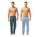 Produktbild Haigman Herren-Schlafanzughose, Doppelpack, Größe M, L, XL, XXL Gr. M, Blaugrün
