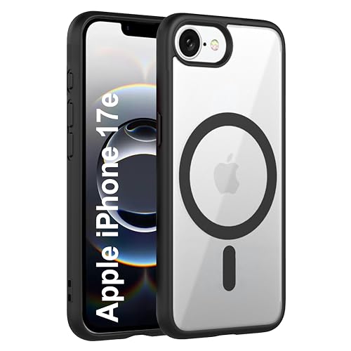 Image of Zapcase Back Case Cover for iPhone 17e | Compatible for iPhone 17e Back Cover | Scratch-Resistant Back Cover | Black