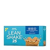 GNC Total Lean | Lean Shake 25, to Go Bottles | Low-Carb Protein Shake to Improve Weight Loss & BMI | Cookie Butter | 12 Pack