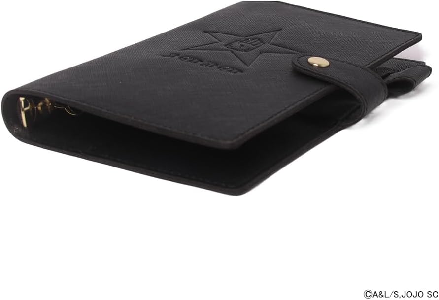 [Anime JoJo's Bizarre Adventure Stardust Crusaders Notebook Cover ODJO41 Black image 5