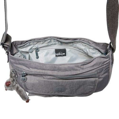 Kipling Syro Crossbody Bag Cool Grey Tonal3
