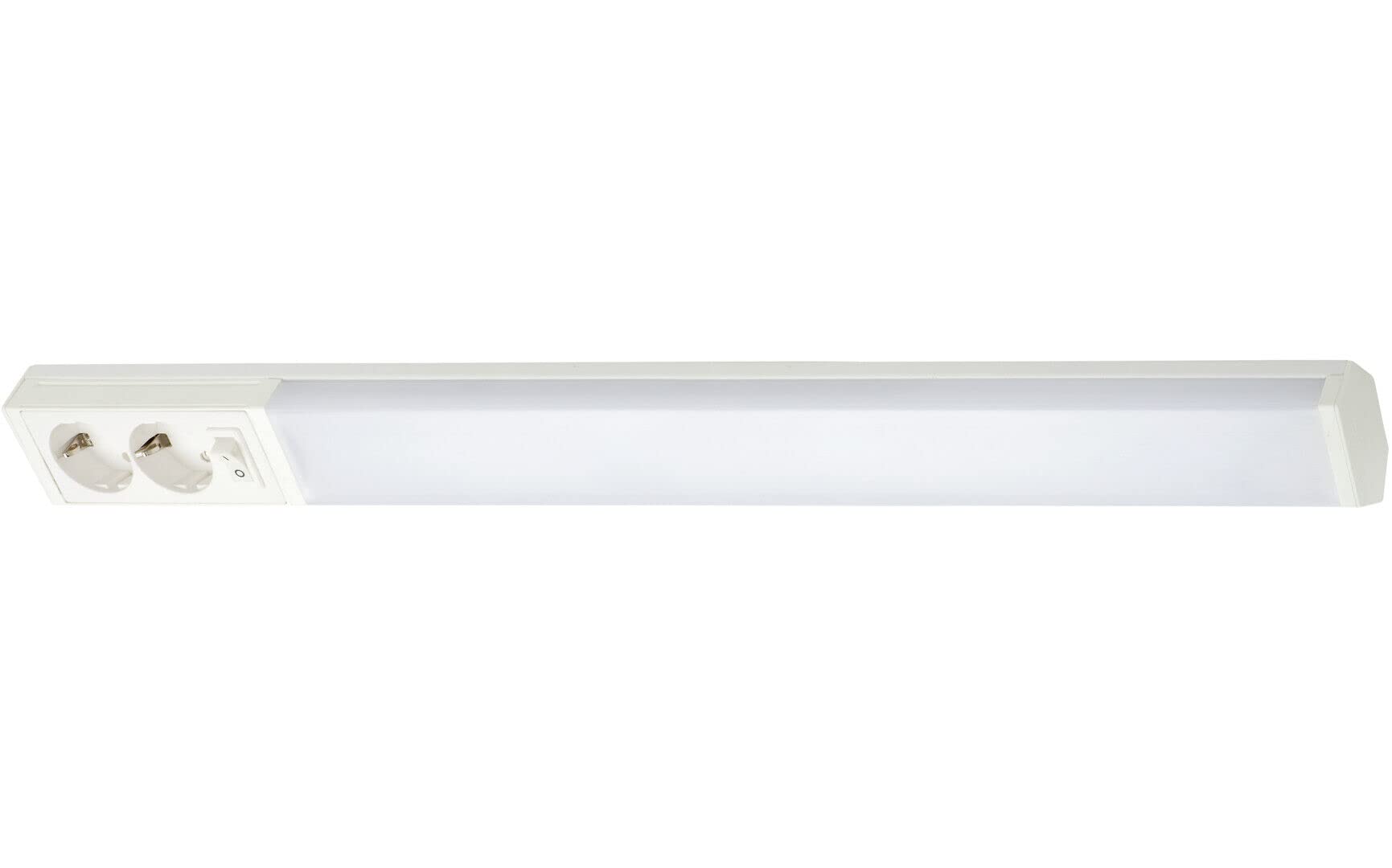AIRAM Handy 750 IP21 11W 830/840 DSO WH Oświetlenie ławki LED z 2-kierunkowym gniazdem 40 000 godzin. Biały