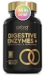 Award Winning 10-in-1 Digestive Enzyme Supplements | Made in The UK | Probiotics & Peppermint Oil for Gut Health, Bloating Relief and Belly Reduction | One Vegan Capsule per Meal | 90 Capsules