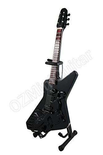 OZMiniGuitar Guitare Miniature Artemis Jared Leto Black - Les Beatles, Paul McCartney, John Lennon, RIngo Starr, George Harrison OZMiniGuitar Guitare Miniature Artemis Jared Leto Black – Image 3