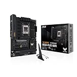 ASUS TUF GAMING B650-PLUS WIFI Scheda Madre Gaming ATX, AM5, Ryzen 9000, 8000, 7000, AMD B650, DDR5, 4xPCI 4.0, WiFi 6 (802.11ax), 2.5Gb Lan, 3xM.2, 4xSATA 6GB/s, Aura Sync RGB, Nero