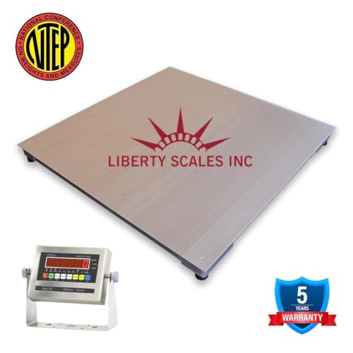 Báscula Liberty LS-800-SS-4X4 Industrial 10,000 lb x 2 lb miniatura 2