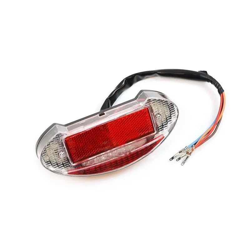 Feu stop arrière universel pour motos à LED étanche avec clignotants