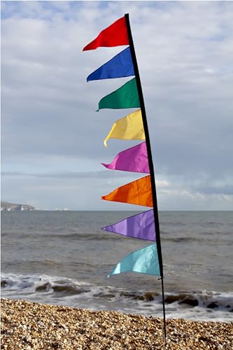 Festivology Festival Pole - Fiesta Vibes (Choice of Poles Available) (3.4m Blue Festival Pole)