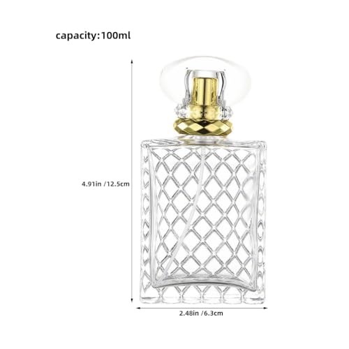 Frascos para perfume recargables Kichvoe de 100ml que evitan la pérdida de aroma 3