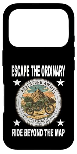 ESCAPE THE ORDINARY RIDE BEYOND MAP ���[�^�[�T�C�N���A�h�x���`���[�B �X�}�z�P�[�X iPhone 17 Pro �p