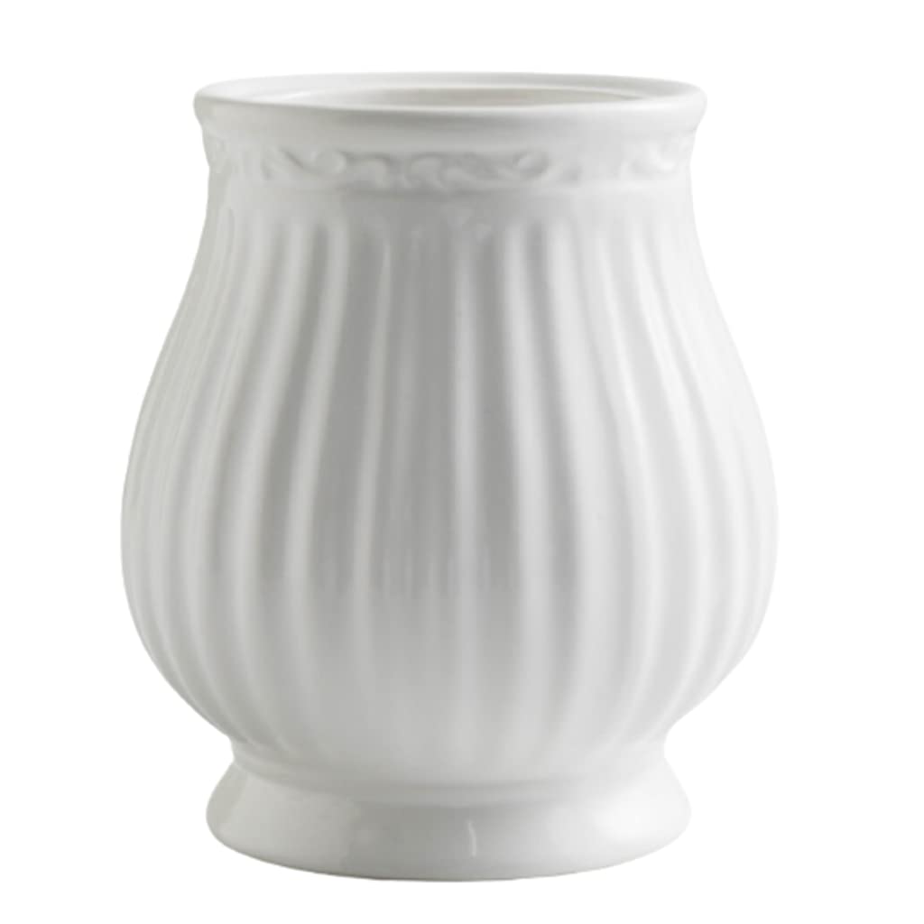 Ngdfgr As Known Vase Simplicity Flower Vase,Wide Mouth Arranging Flowers Vases Ceramic Pot-Bellied Vase Ornaments Dried/Fresh Flowers Minimalism