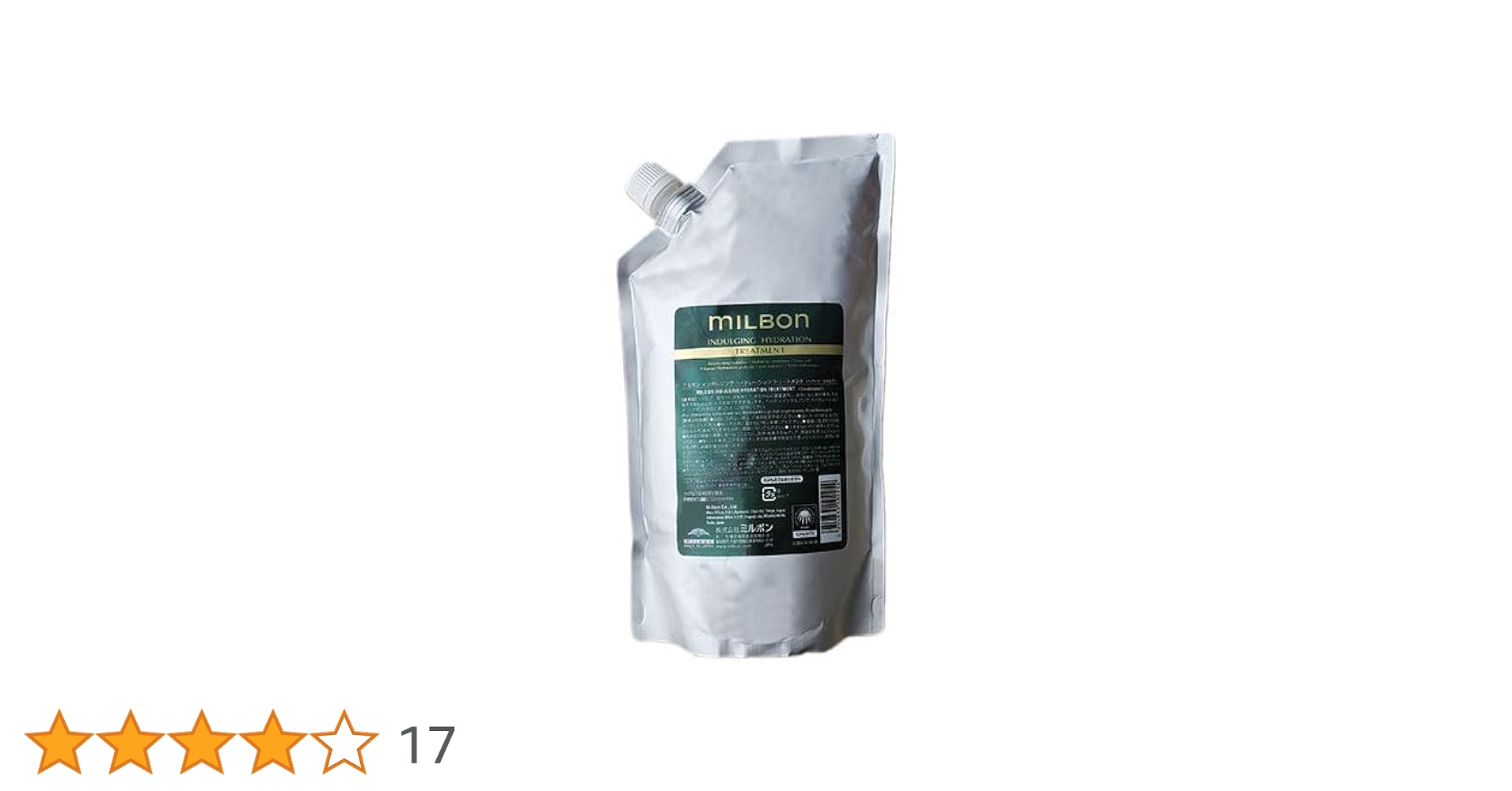 MILBON インダルジングハイドレーショントリートメント 1000g 詰め替え 41scsebkjML._AC_UL210_SR210,