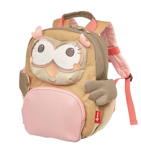sigikid Kinderrucksack Eule, Kindergarten-Rucksack: robust, leicht, kindgerecht, für Kita, Krippe, Ausflüge, Freizeit, für Kinder von 2-5 Jahren, 5,2 l