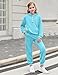Arshiner Girls Clothing Set Fashion Long Sleeve Button Down Hooded Sweatshirts and Sweatpants Kids 2 Piece Outfits 9-10Y