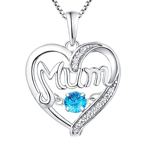 Collier pour cendres en argent avec pierre de naissance et aile d'électrocardiogramme