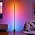 Ailofy Corner Floor Lamp, 1500lm RGBW Corner Lamp Work with Alexa & Google Assistant, 16 Million DIY Colors, Sync with Music, App Control, Modern LED Floor Lamp for Living Room & Bedroom, Black