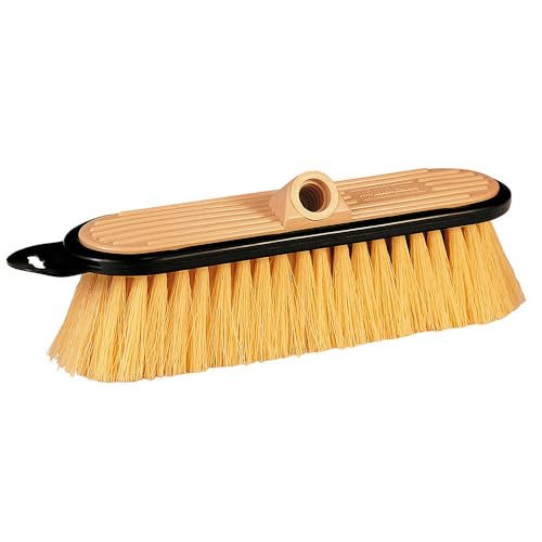 Mr. LongArm 0406 Stiff Flow-Thru Brush Tan