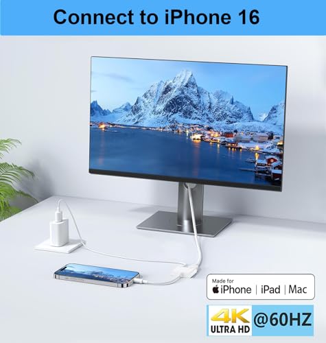 Adaptador USB-C a HDMI 4K fluidos de 60Hz con certificado digital MFi 2